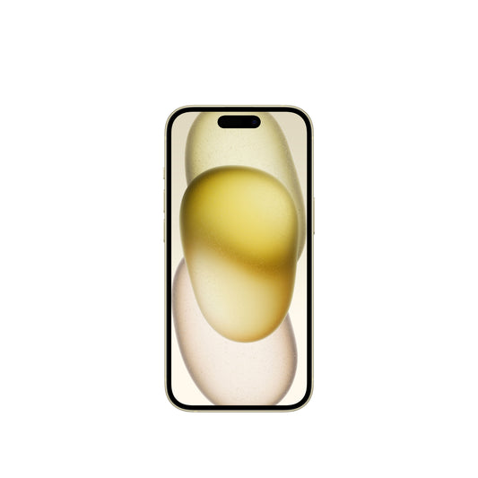 iPhone 15, 256GB, gelb
