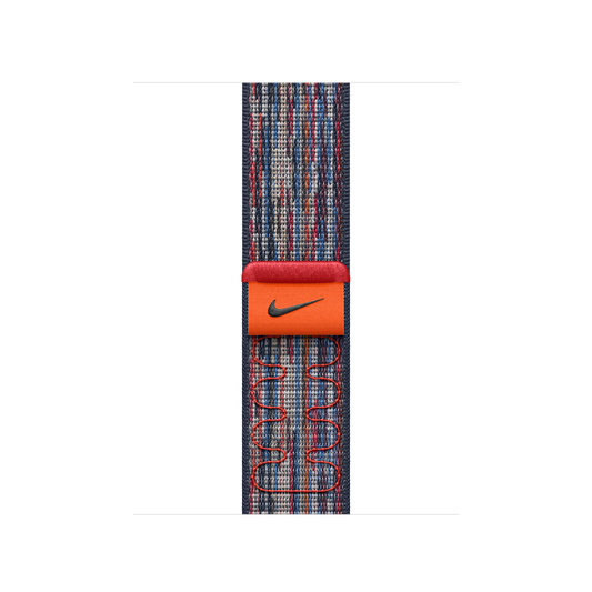 Apple Watch 40mm Nike Sport Loop, blau/rot