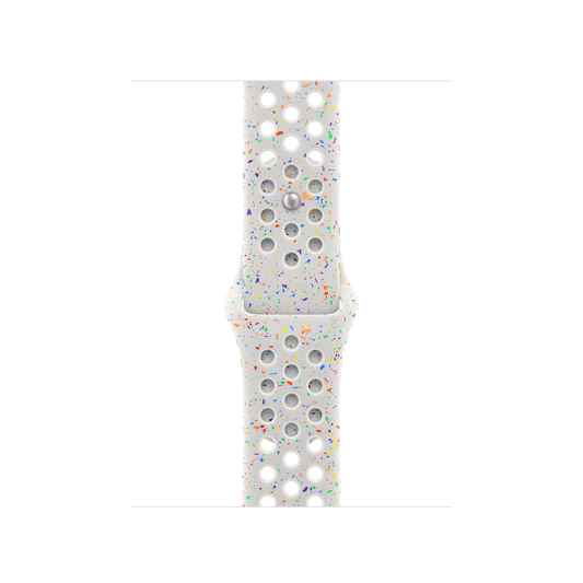 Apple Watch 40mm Nike Sportarmband, pure platinum - M/L