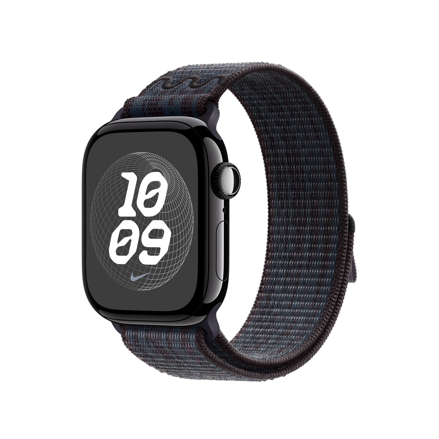 Apple Watch 42mm Nike Sport Loop, schwarz/blau