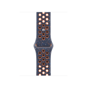 Apple Watch 42mm Nike Sportarmband, blue flame - S/M