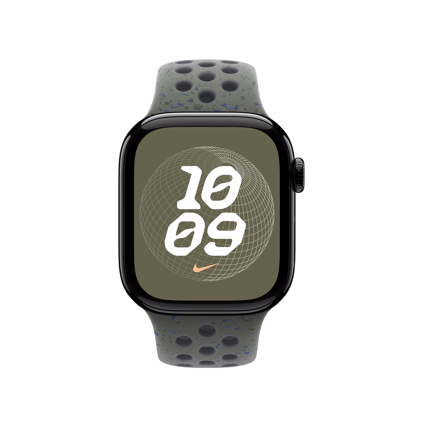 Apple Watch 42mm Nike Sportarmband, cargo khaki - S/M
