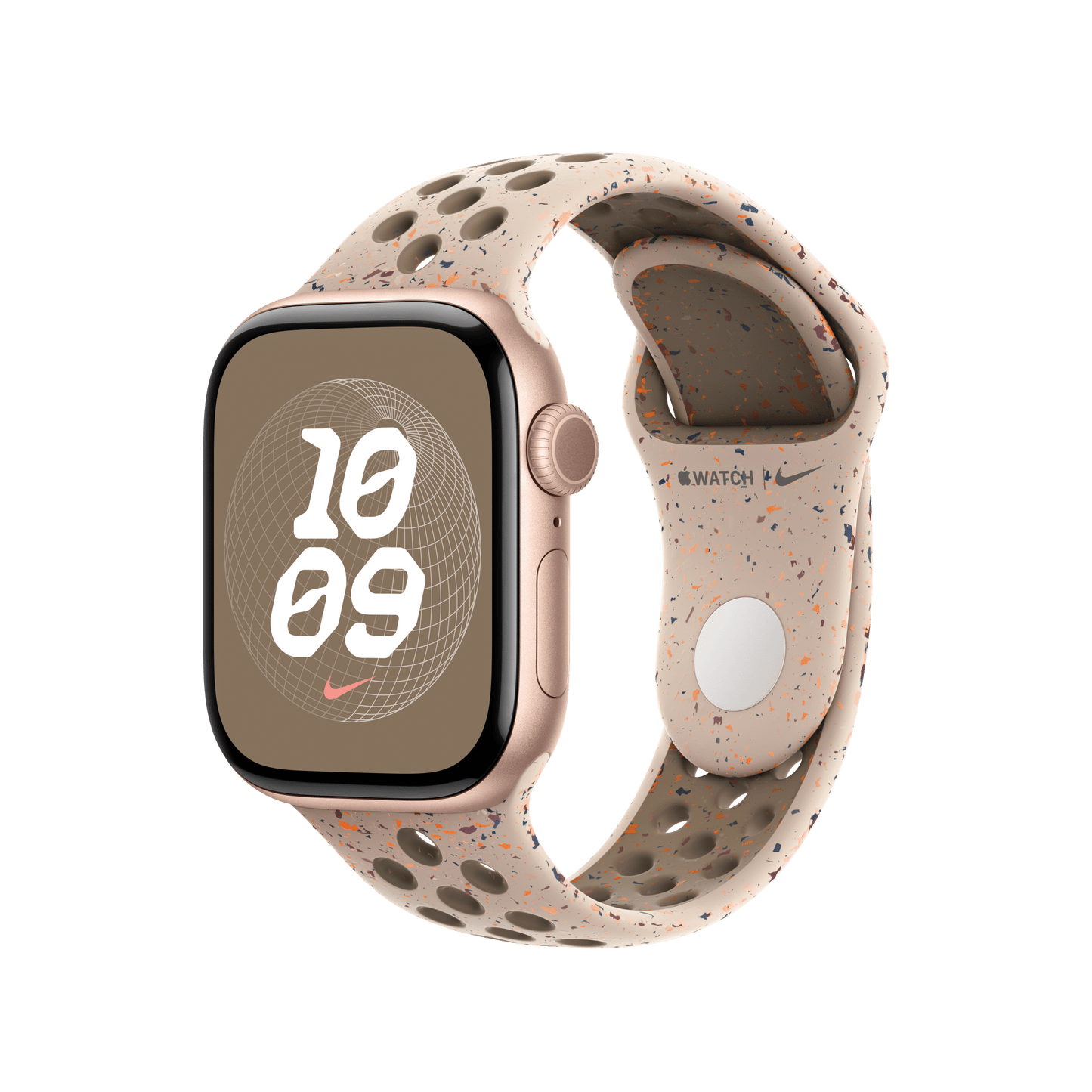 Apple Watch 42mm Nike Sportarmband, desert stone - M/L