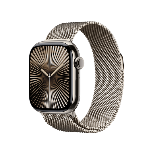 Apple Watch 42mm Milanaise-Armband, natur