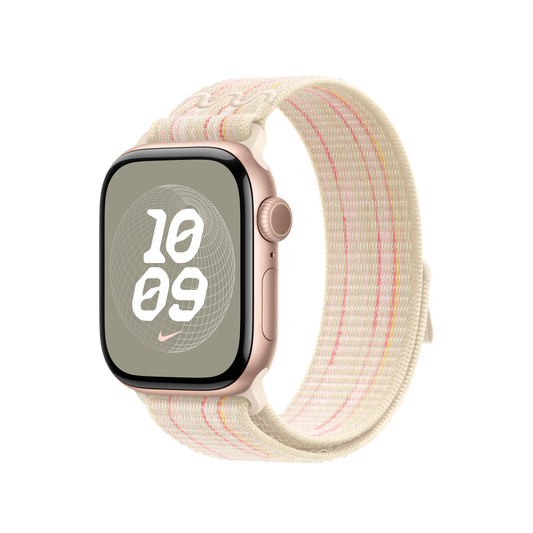 Apple Watch 42mm Nike Sport Loop, polarstern/pink