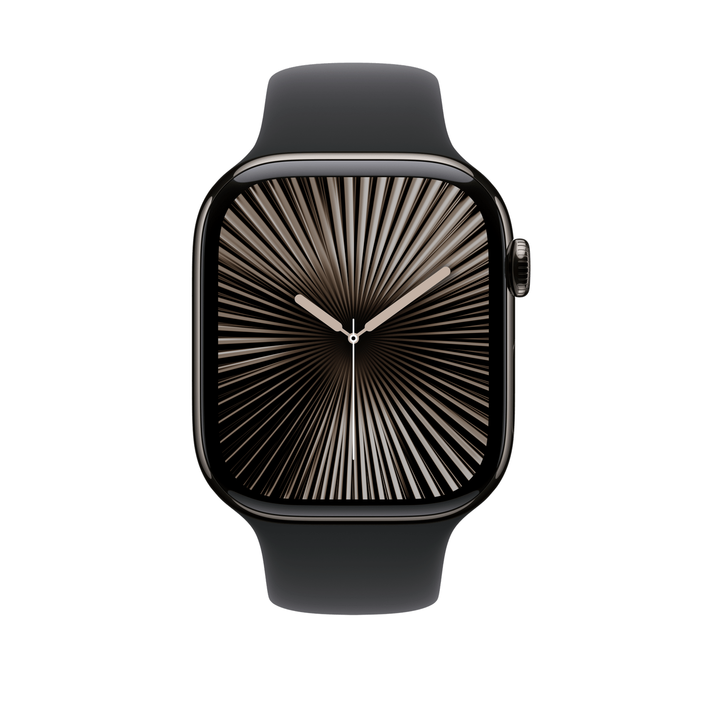 Apple Watch 46mm Sportarmband, schwarz - M/L