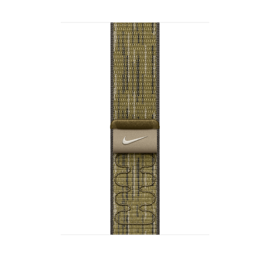 Apple Watch 46mm Nike Sport Loop, grün/grau