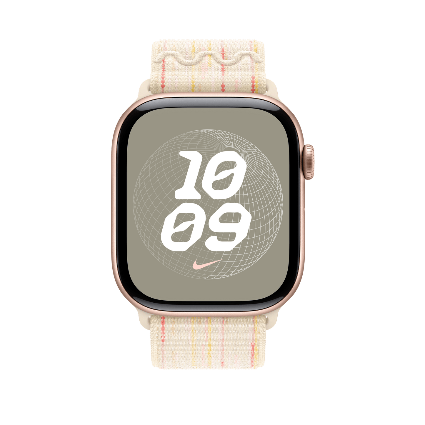 Apple Watch 46mm Nike Sport Loop, polarstern/pink