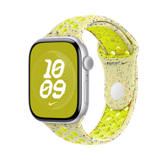 Apple Watch 46mm Nike Sportarmband, volt splash - M/L