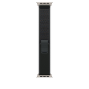 Apple Watch 49mm Trail-Loop, schwarz - S/M - Gehäusefarbe natur