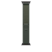 Apple Watch 49mm Trail-Loop, grün - M/L - Gehäusefarbe schwarz