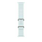 Apple Watch 49mm Ocean-Armband, kristallblau - Gehäusefarbe natur