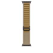 Apple Watch 49mm Alpin-Loop, mandel - small - Gehäusefarbe schwarz