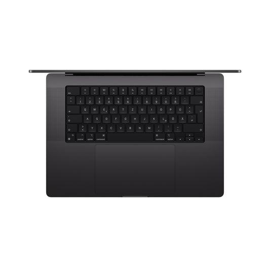 MacBook Pro 16 Zoll mit M4 Max Chip, 14-Core CPU und 32-Core GPU, 36GB, 1TB SSD, space schwarz