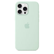 Apple iPhone 16 Pro Max Silikon Case mit MagSafe, aquamarin