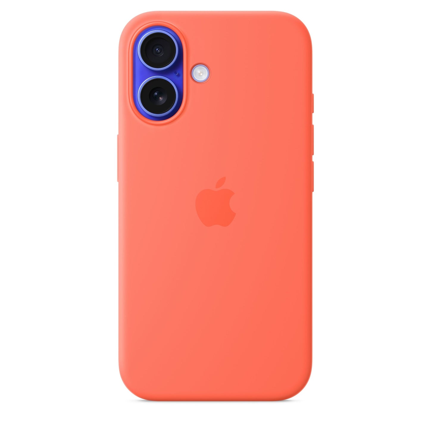 Apple iPhone 16 Silikon Case mit MagSafe, mandarine