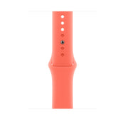 Apple Watch 46mm Sportarmband, mandarine - S/M
