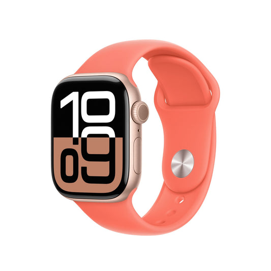 Apple Watch 42mm Sportarmband, mandarine - S/M