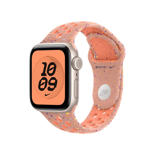 40mm Alpenglühen Rosa Nike Sportarmband - S/M - epos | Apple Premium Partner