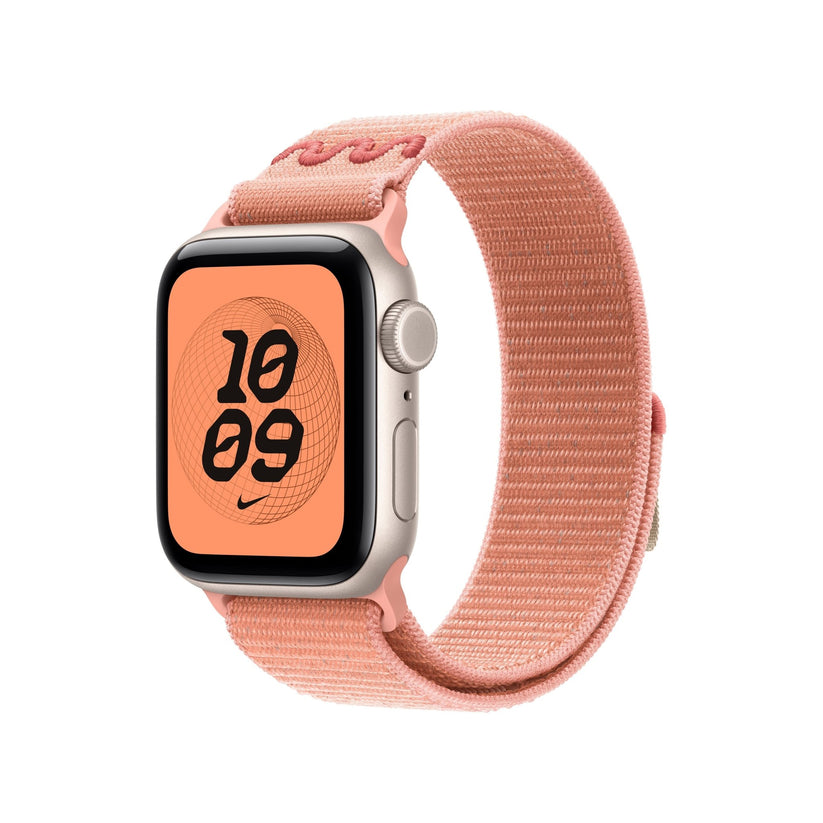 40mm Alpenglühen Rosa Nike Sport Loop - epos | Apple Premium Partner