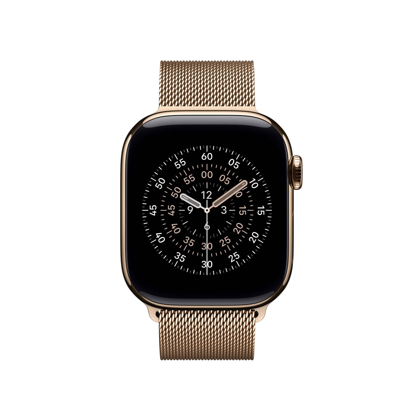 42mm Goldenes Milanaise Loop