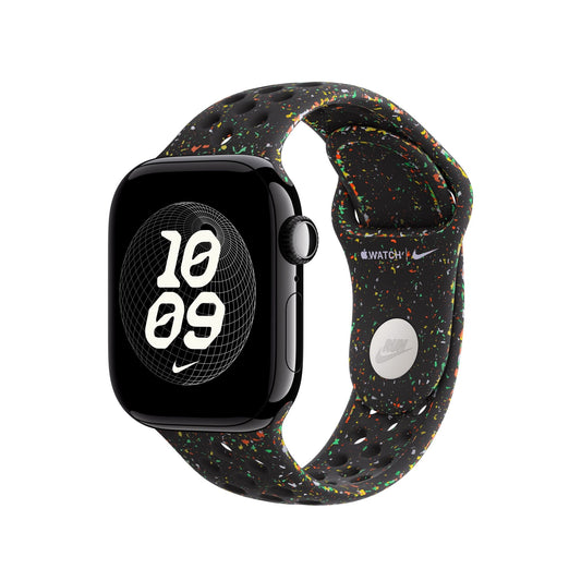 42mm Mitternachtsschwarz Nike Sportarmband - S/M - epos | Apple Premium Partner