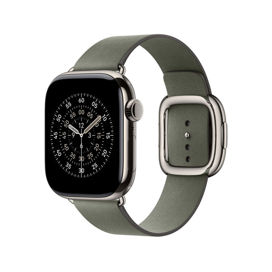 42mm Salbeigrau Modern Schnalle - Medium - epos | Apple Premium Partner