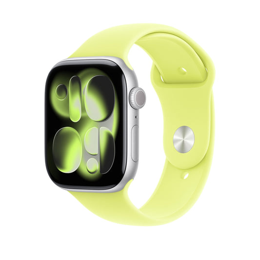 46mm Neon Gelb Sportarmband - M/L - epos | Apple Premium Partner
