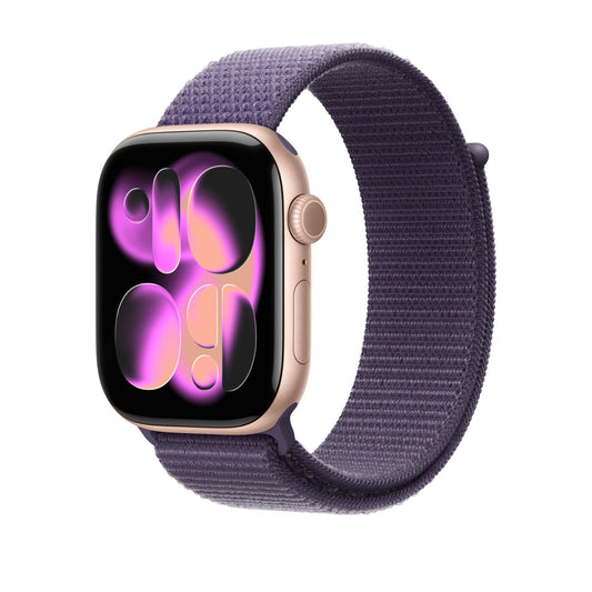 46mm Purpurne Nebel Sport Loop