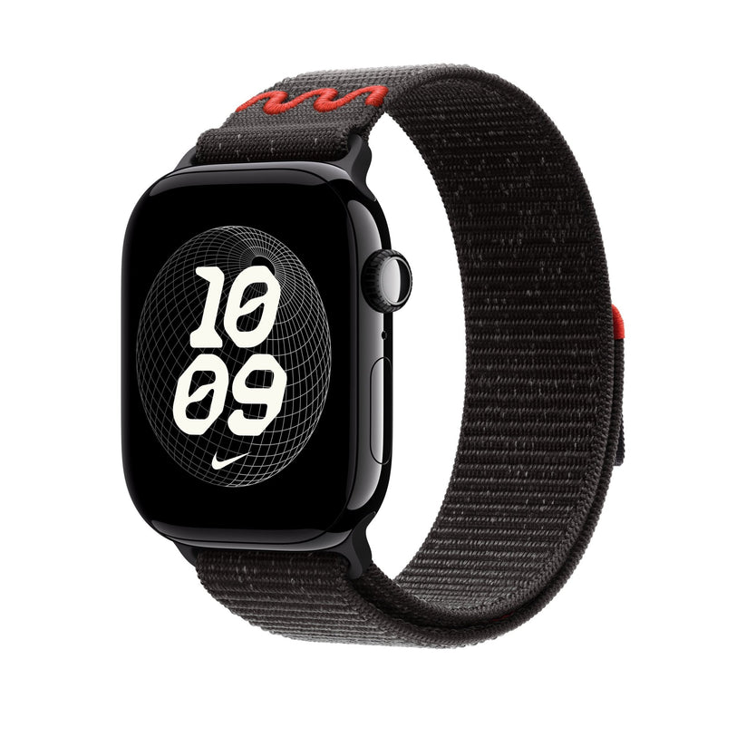 46mm Mitternachtsschwarz Nike Sport Loop - epos | Apple Premium Partner