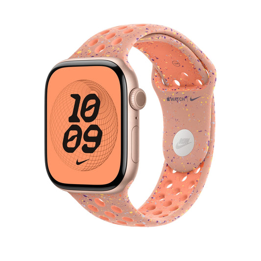 46mm Alpenglühen Rosa Nike Sportarmband - S/M - epos | Apple Premium Partner