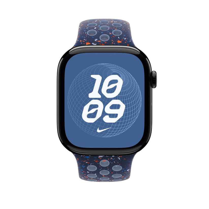 46mm Blauer Band Nike Sportarmband - M/L - epos | Apple Premium Partner