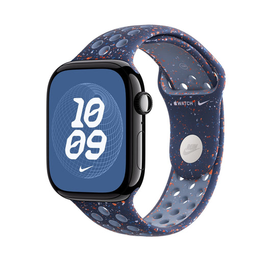 46mm Blauer Band Nike Sportarmband - S/M - epos | Apple Premium Partner