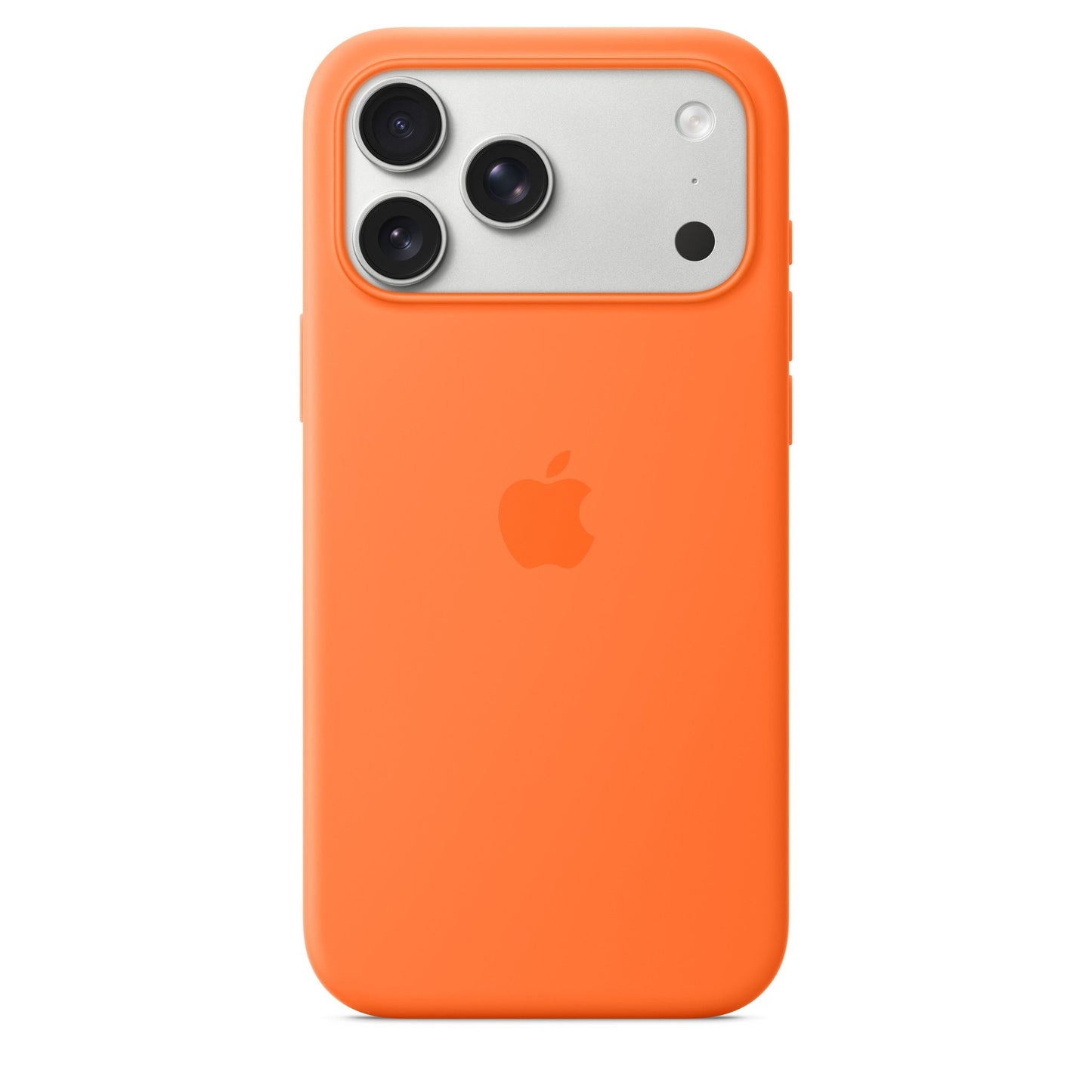 iPhone 17 Pro Max Silicone Case mit MagSafe – Orange