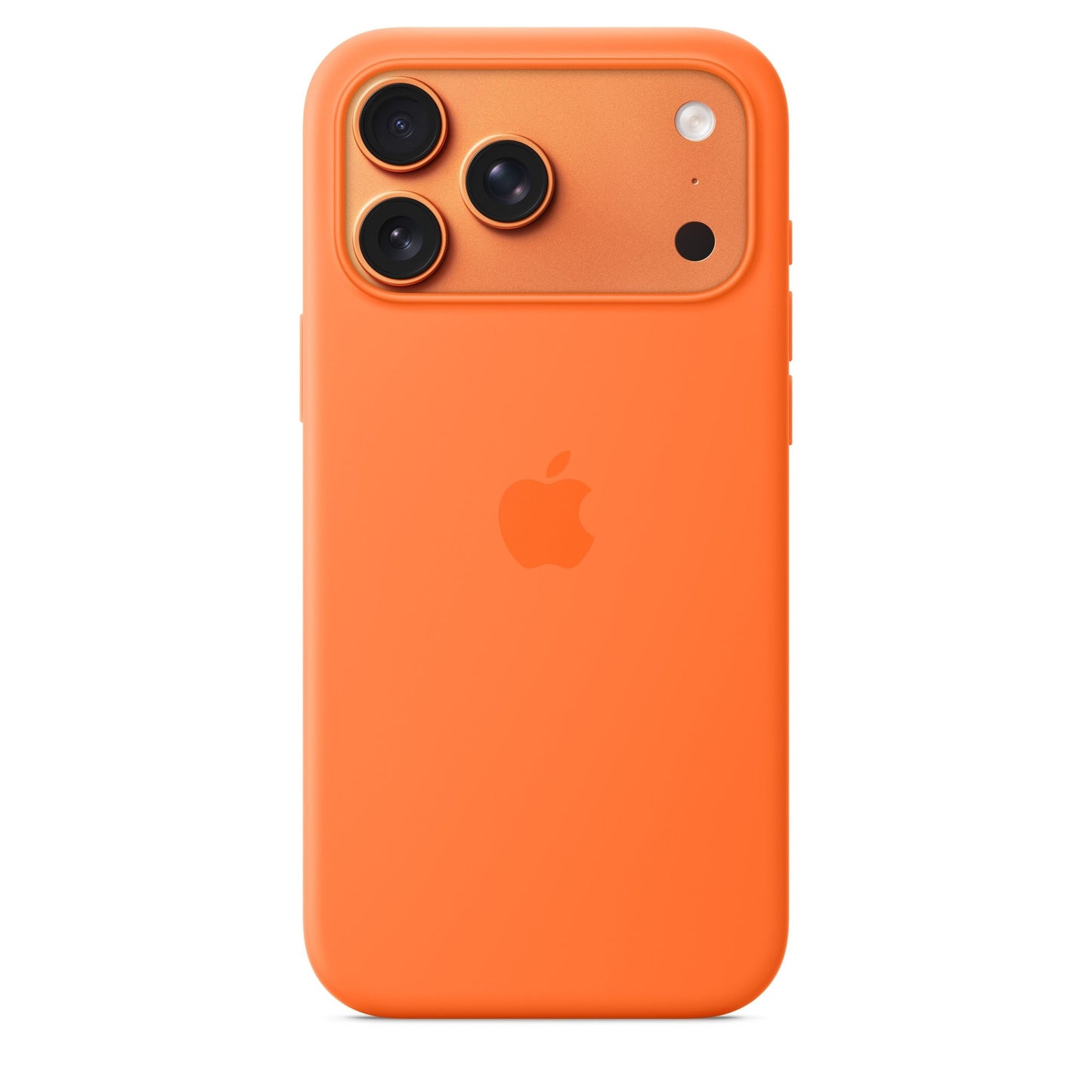 iPhone 17 Pro Max Silicone Case mit MagSafe – Orange
