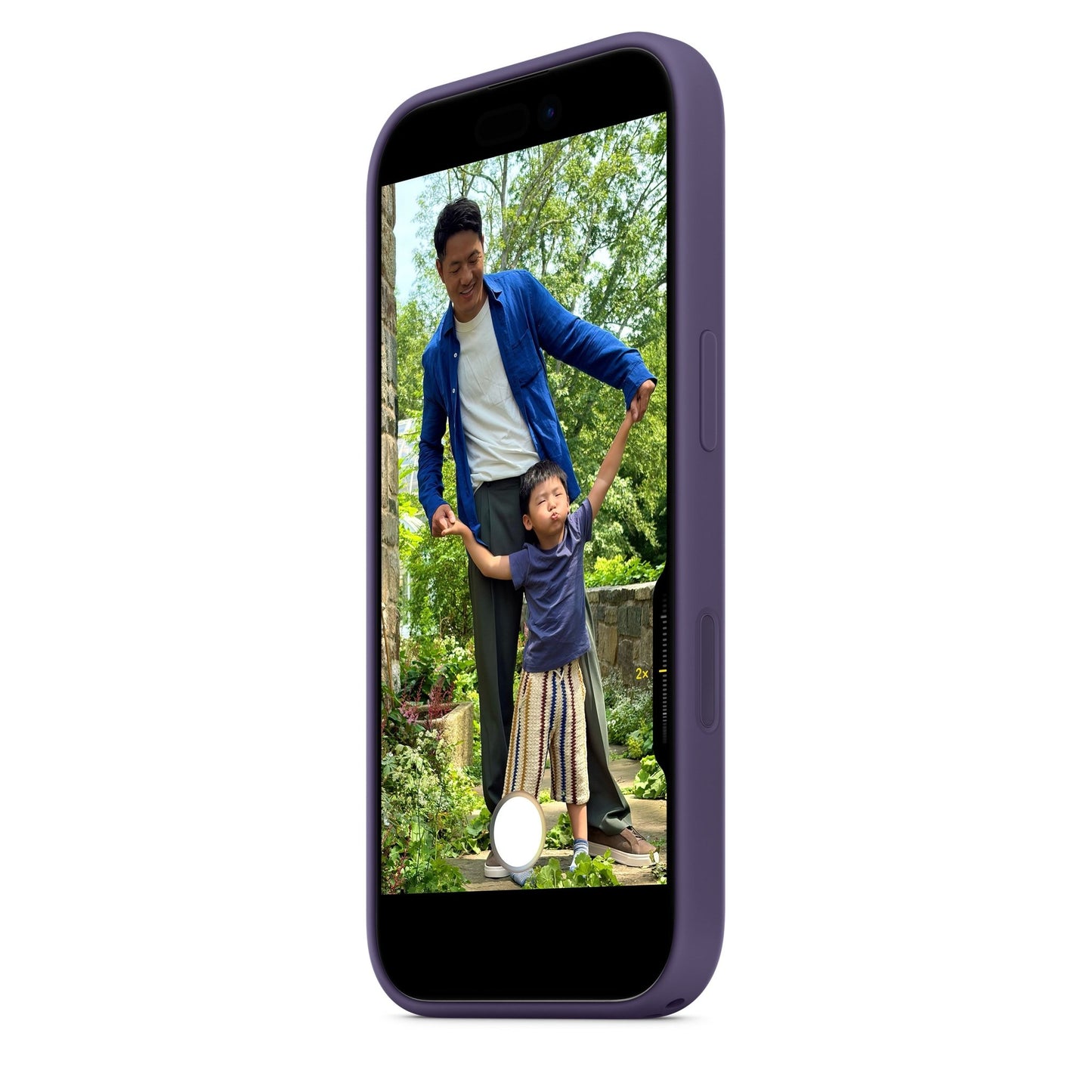 iPhone 17 Silicone Case with MagSafe - Purple Mist