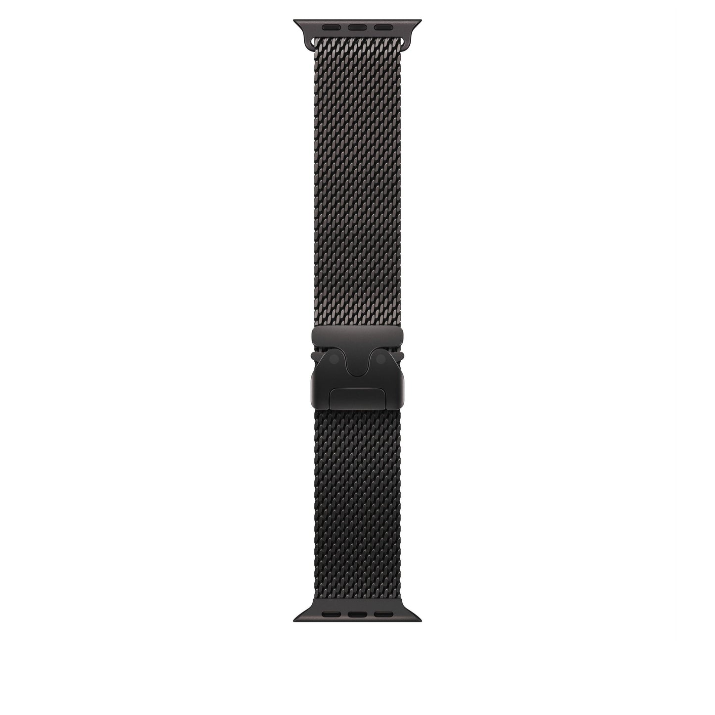 49mm Schwarzes Titan Milanaise Loop - Small