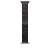 49mm Schwarzes Titan Milanaise Loop - Small