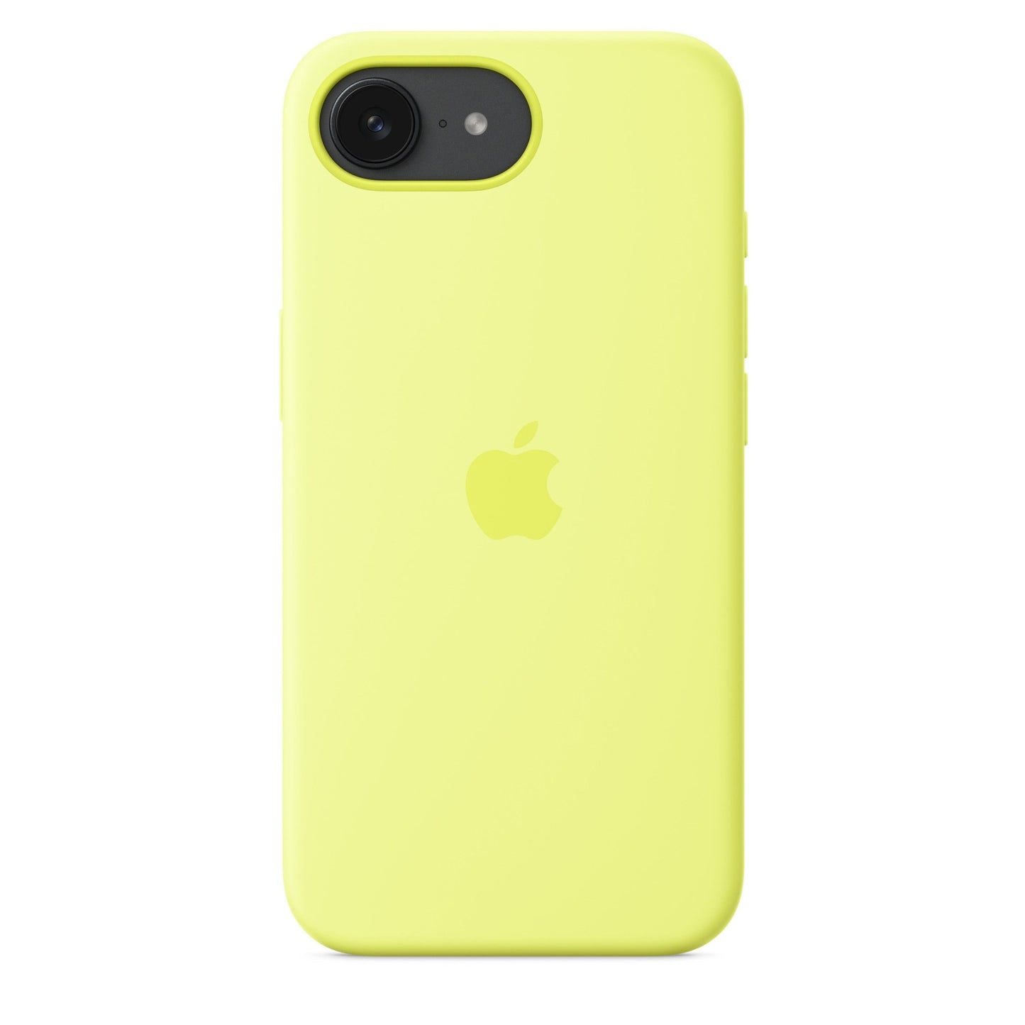 iPhone 16e Silicone Case – Neon Yellow