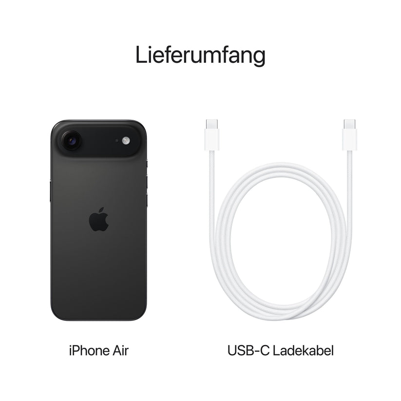 iPhone Air 512GB Space Schwarz