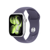 Apple Watch Series 11 GPS 42mm Silber Aluminium Case mit Purpurne Nebel Sportarmband - M/L