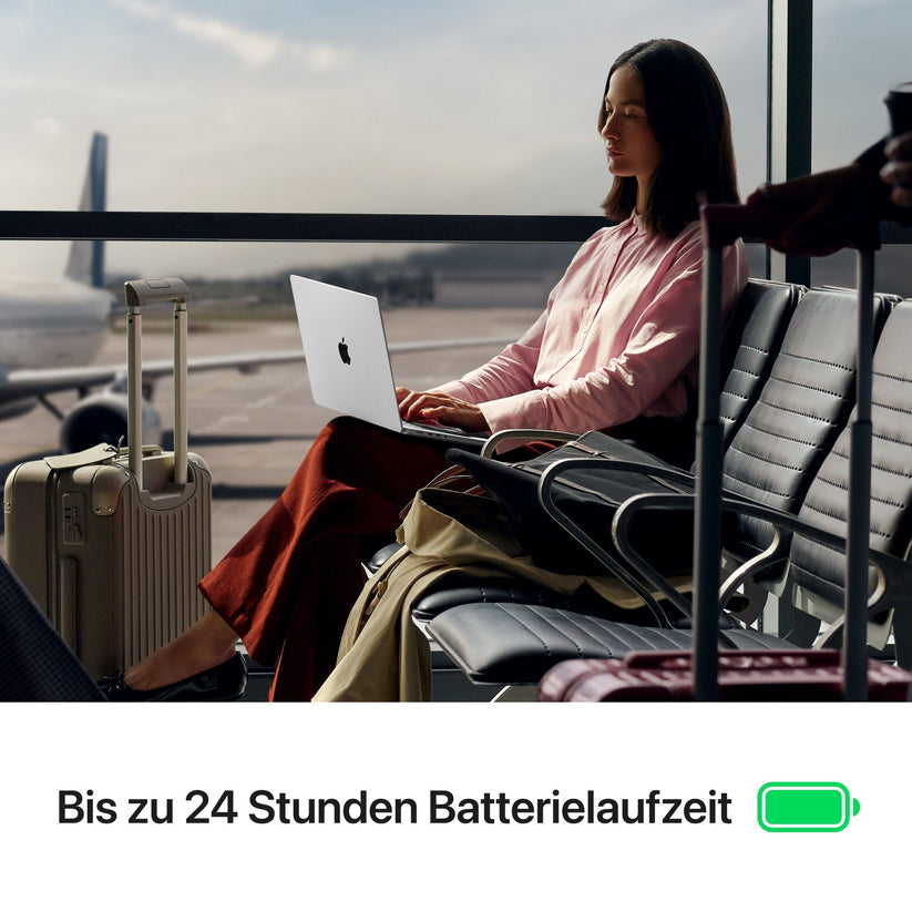 MacBook Pro 14 Zoll mit M5 chip, 10-core CPU und 10-core GPU, 32GB, 1TB SSD, Silber