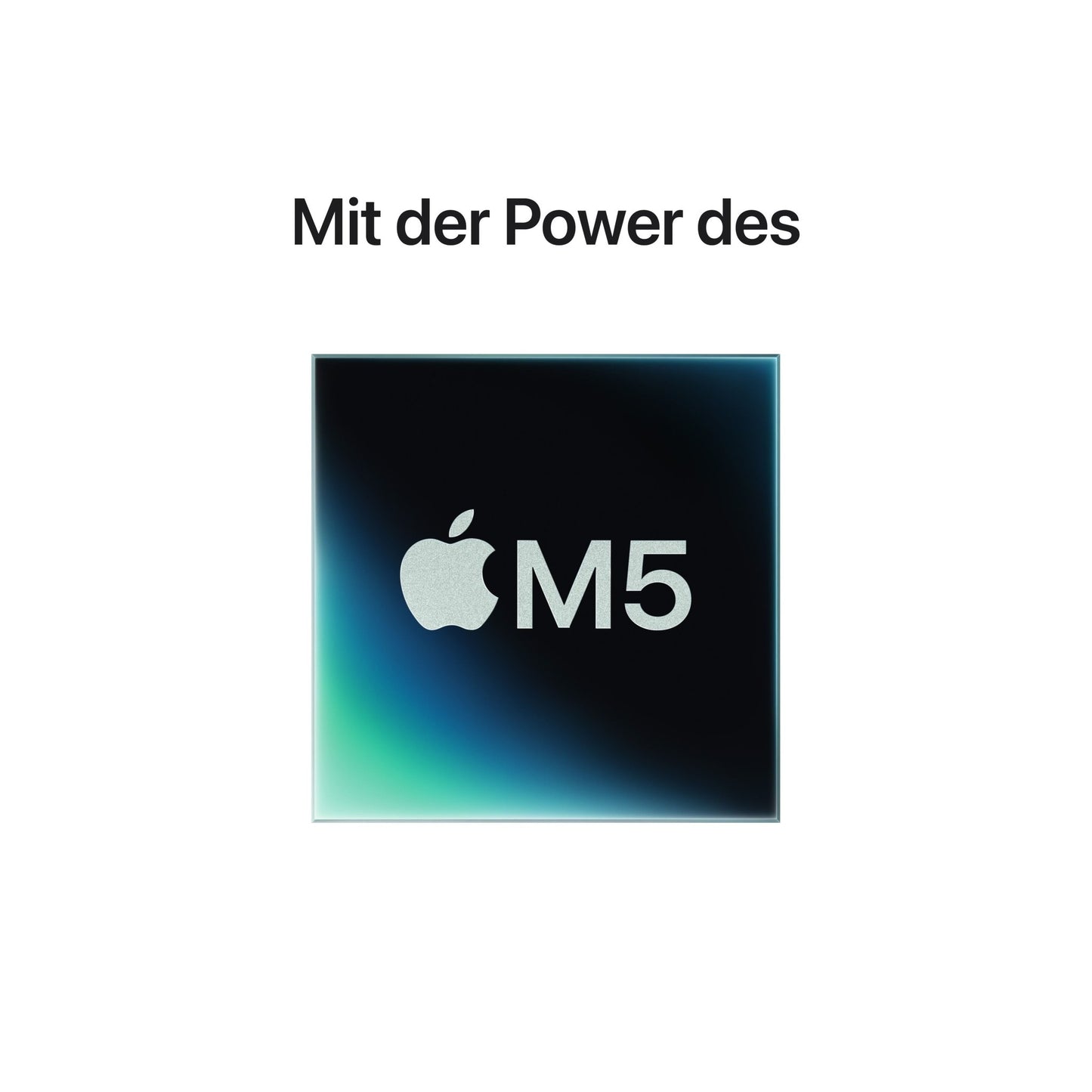 MacBook Pro 14 Zoll mit M5 chip, 10-core CPU und 10-core GPU, 32GB, 1TB SSD, Space Schwarz