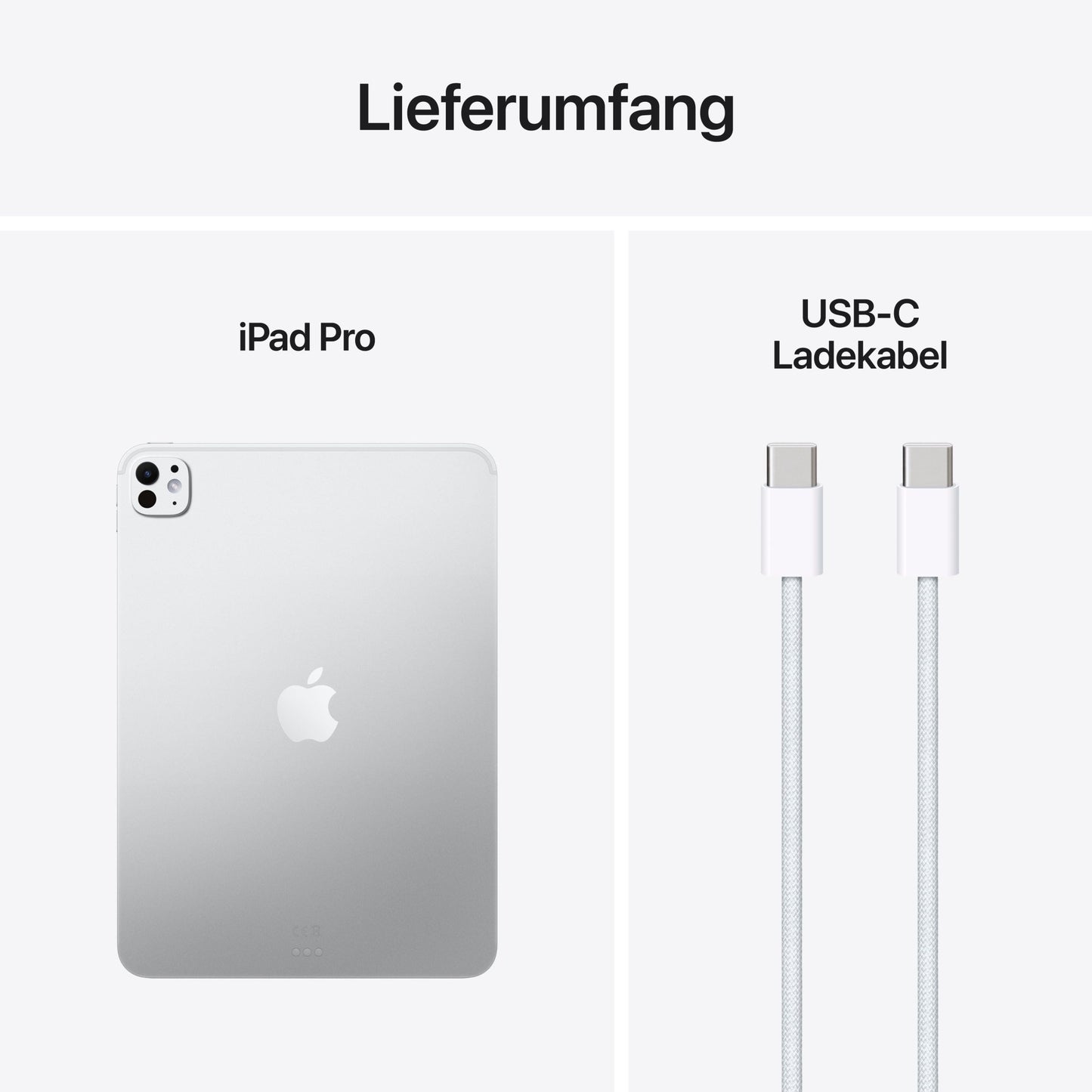 iPad Pro 11 Zoll Wi-Fi mit Nanotexturglas, 2TB, Silber