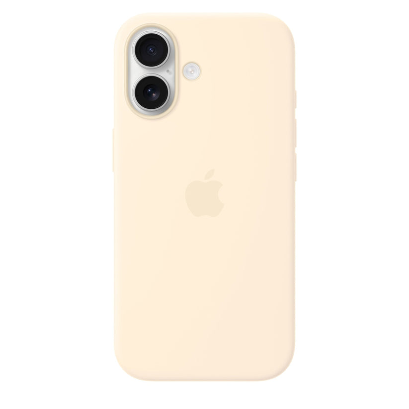 iPhone 17 Silicone Case mit MagSafe – Vanille