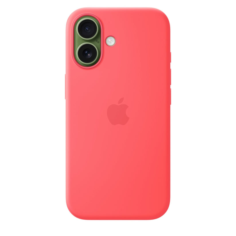 iPhone 17 Silicone Case mit MagSafe – Helle Guave