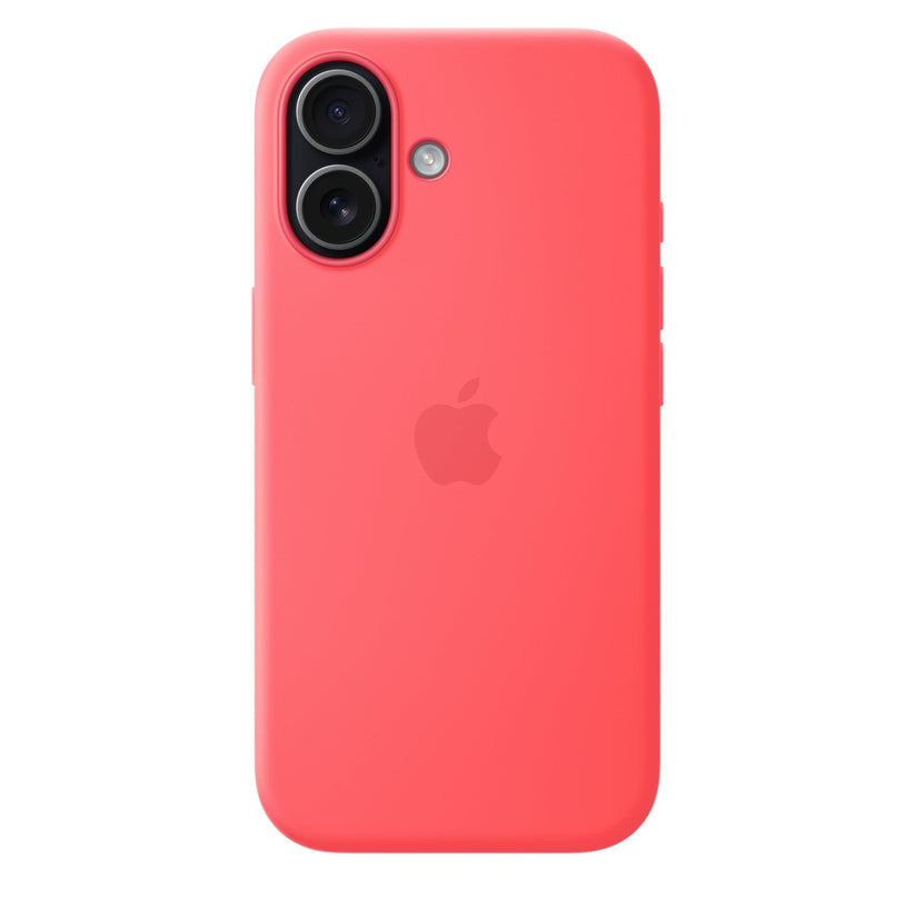iPhone 17 Silicone Case mit MagSafe – Helle Guave