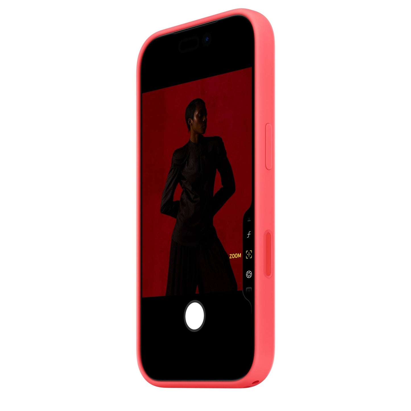 iPhone 17 Pro Silicone Case mit MagSafe – Helle Guave