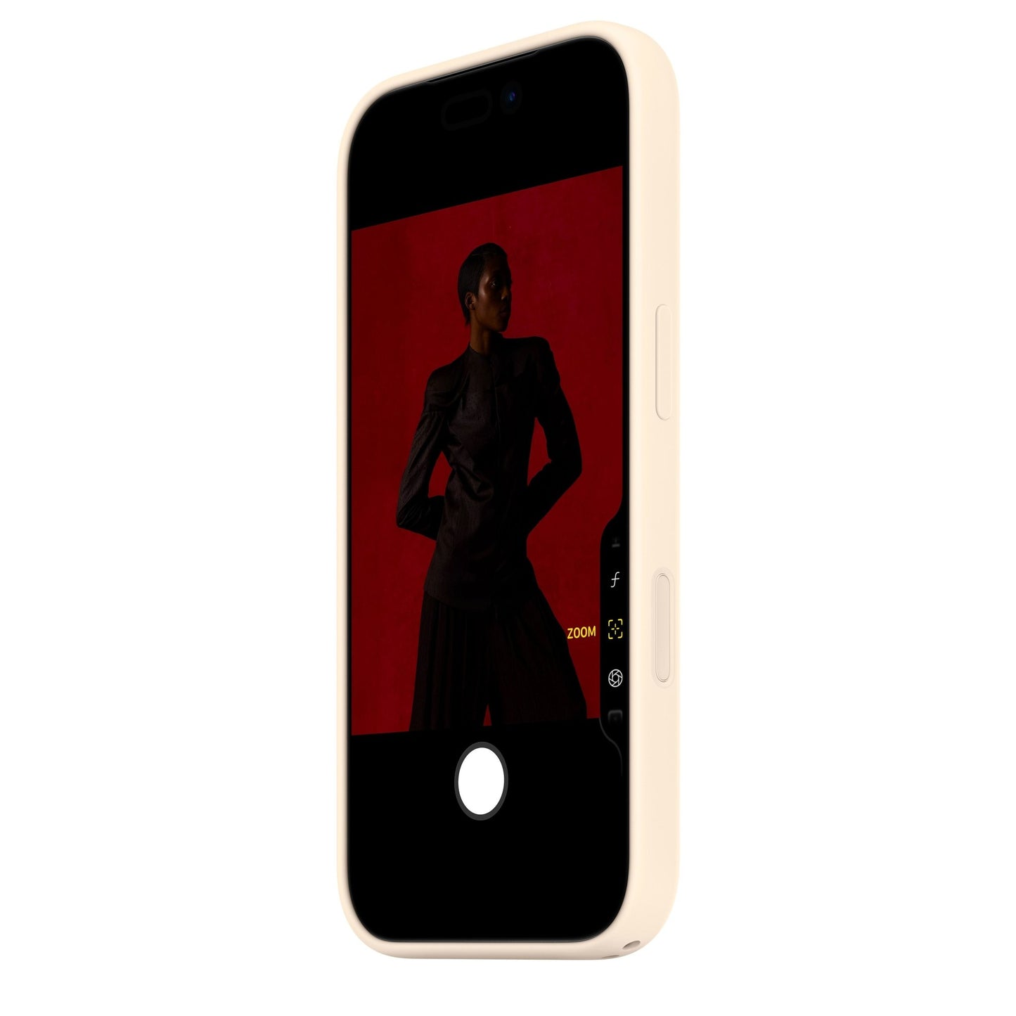 iPhone 17 Pro Silicone Case mit MagSafe – Vanille
