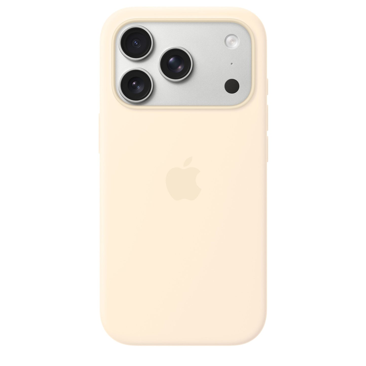 iPhone 17 Pro Silicone Case mit MagSafe – Vanille